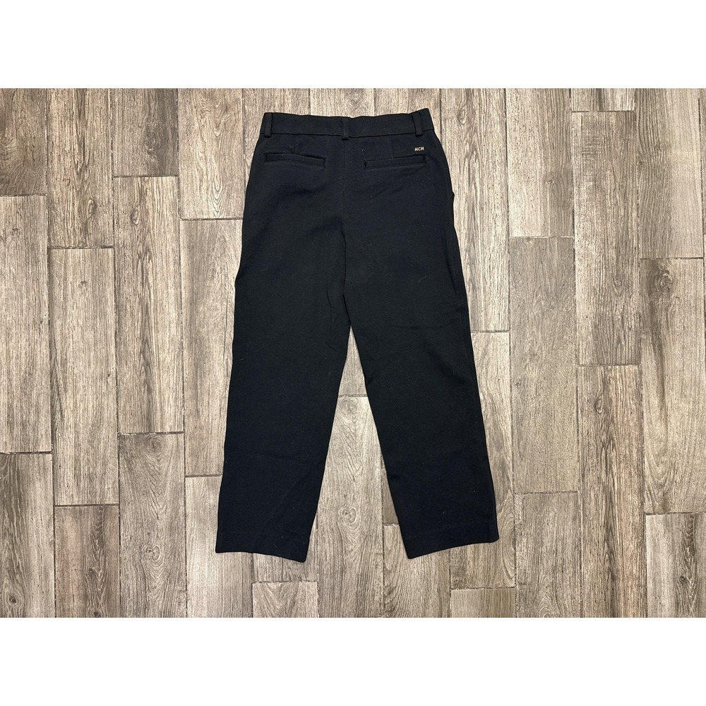 MCM Pants Men's Medium 30x30 Stretch Designer Black Cotton Spandex Blend - Picture 2 of 6